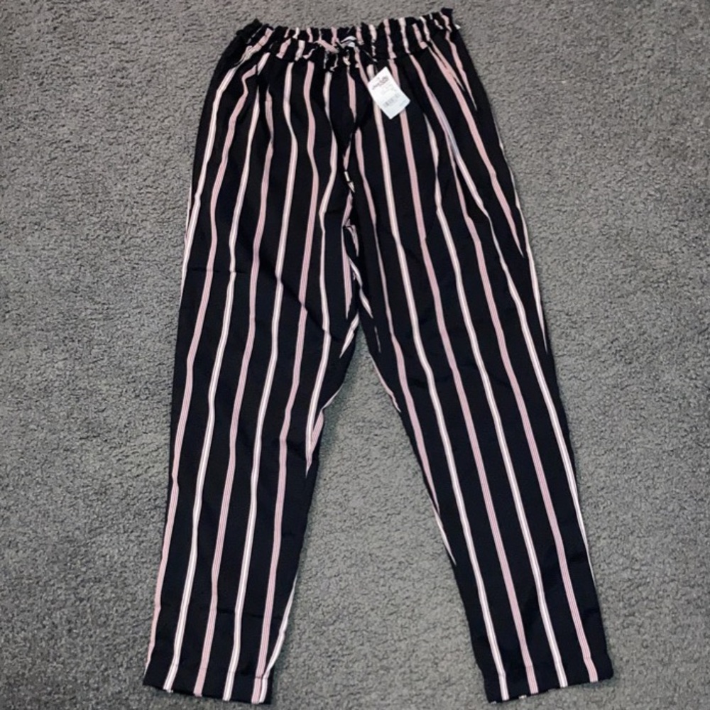 NWT striped stretchy pants